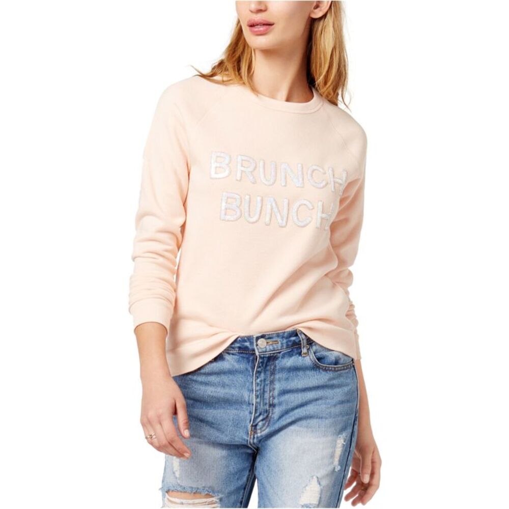 Bow & Drape Womens Juniors Brunch Bunch Sweatshirt, NWT